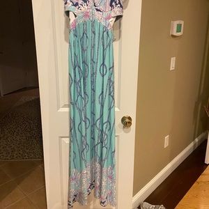 Marcia cut out maxi dress Lily Pulitzer
